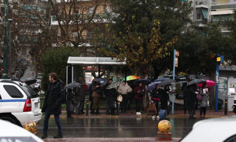 Καιρός-σήμερα:-Βροχές,-καταιγίδες-και-χιόνια-σε-πολλές-περιοχές-της-χώρας-–-Οι-άνεμοι-αγγίζουν-τα-7-μποφόρ