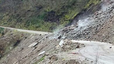 Κατολίσθηση-στην-Αργιθέα-·-Κλειστός-ο-δρόμος-προς-Ανθηρό