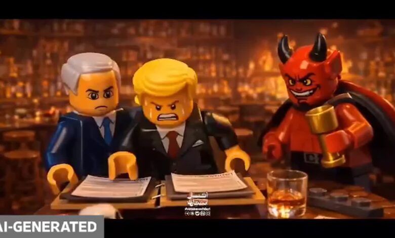 Νέο-ιρανικό-σατιρικό-βίντεο-με-χαρακτήρες-lego-για-τον-πόλεμο-με-ΗΠΑ-Ισραήλ