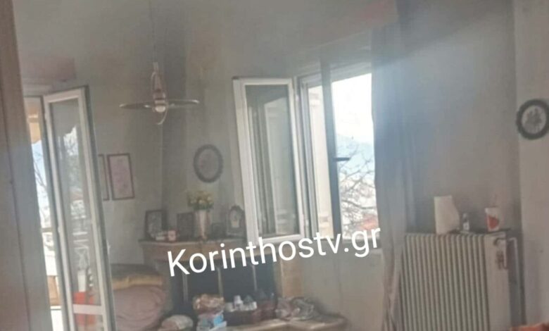 Νεμέα:-Ηλικιωμένη-απεγκλωβίστηκε-νεκρή-από-φωτιά-σε-σπίτι