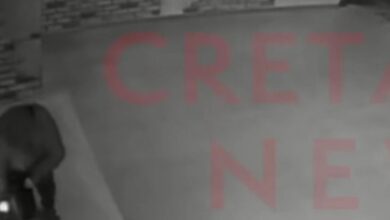 Ηράκλειο:-Βίντεο-ντοκουμέντο-από-τη-στιγμή-που-άνδρας-πυροδοτεί-τον-εμπρηστικό-μηχανισμό-έξω-από-καφετέρια