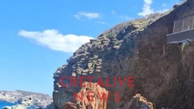 Μεγάλη-κατολίσθηση-στην-Αγία-Πελαγία:-Αποκολλήθηκε-μπαλκόνι-ξενοδοχείου