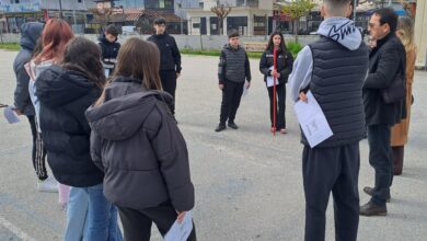 Πείραμα-Ερατοσθένη-στο-5ο-Γυμνάσιο-Τρικάλων