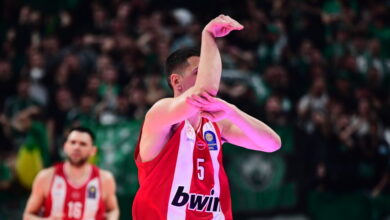 Γιαννούλης-Λαρεντζάκης:-Το-φατούρο-στον-Έλληνα-γκαρντ-του-Ολυμπιακού-μετά-τη-σπουδαία-εμφάνιση-στο-ντέρμπι-με-τον-Παναθηναϊκό