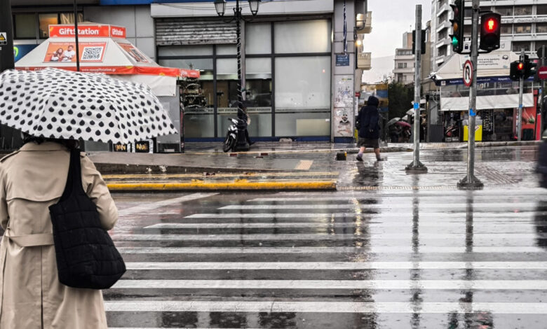 Καιρός-σήμερα:-Σποραδικές-καταιγίδες-στο-Ιόνιο,-βροχές-σε-Θράκη,-Κρήτη-και-Πελοπόννησο