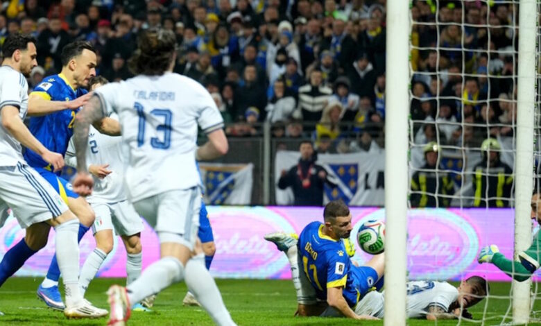 Μουντιάλ-2026:-Η-Ιταλία-αποκλείστηκε-από-την-Βοσνία-στα-πέναλτι,-η-Τσεχία-επικράτησε-της-Δανίας-στη-«ρουλέτα»