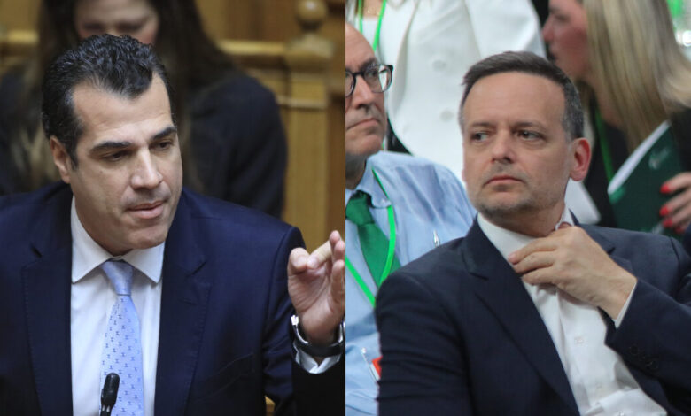 Κόντρα-Πλεύρη-–-Δούκα:-«Τον-ψάχνω-ενάμιση-μήνα»,-«Το-τηλέφωνό-μου-είναι-ανοικτό,-μήπως-ψάχνει-κάποιον-άλλον;»