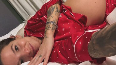 Η-Εριέττα-Κούρκουλου-δημοσίευσε-μία-νοσταλγική-φωτογραφία-από-τη-δεύτερη-εγκυμοσύνη-της