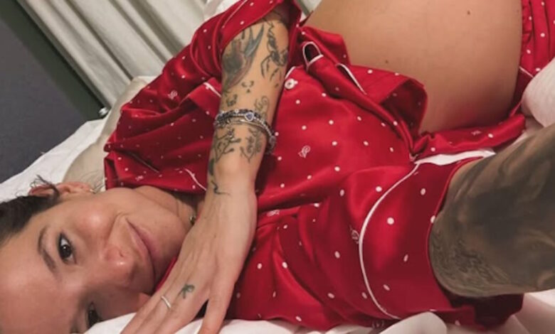 Η-Εριέττα-Κούρκουλου-δημοσίευσε-μία-νοσταλγική-φωτογραφία-από-τη-δεύτερη-εγκυμοσύνη-της