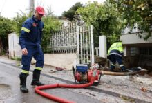 Κακοκαιρία-“erminio”:-1.104-κλήσεις-δέχτηκε-η-Πυροσβεστική-–-oι-20-στη-Θεσσαλία