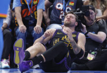 Αποτελέσματα-nba:-Οι-Θάντερ-ισοπέδωσαν-τους-Λέικερς-με-139-96,-αποχώρησε-τραυματίας-ο-Ντόντσιτς