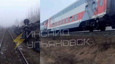 Ρωσία:-Εκτροχιάστηκε-τρένο,-τραυματίστηκαν-22-άνθρωποι-–-Συγκλονιστικές-εικόνες