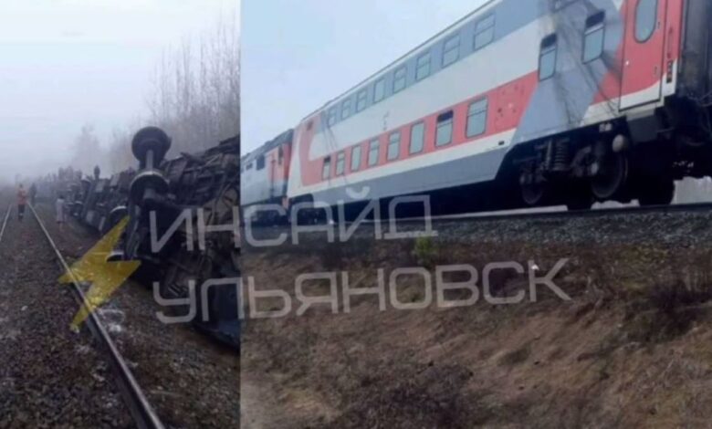 Ρωσία:-Εκτροχιάστηκε-τρένο,-τραυματίστηκαν-22-άνθρωποι-–-Συγκλονιστικές-εικόνες