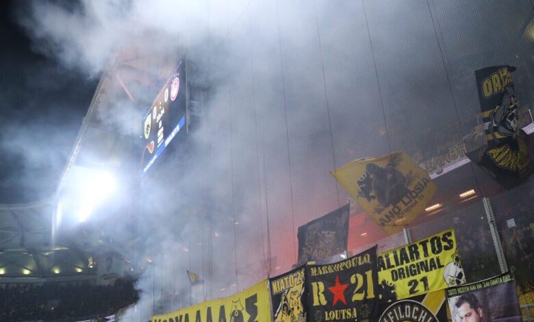 Ολυμπιακός-–-ΑΕΚ:-Με-οπαδούς-η-τελευταία-προπόνηση-των-«κιτρινόμαυρων»-πριν-το-ντέρμπι-στα-playoffs-της-super-league