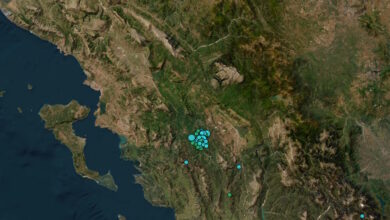 Σεισμός-4-Ρίχτερ-στη-Θεσπρωτία,-στη-Λεπτοκαρυά-το-επίκεντρο