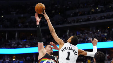 Αποτελέσματα-nba:-«Τιτανομαχία»-Γιόκιτς-–-Γουεναμπανιάμα-με-νικητές-τους-Νάγκετς-στην-παράταση