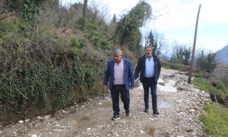 Επιτόπια-αυτοψία-του-δημάρχου-Πύλης-στο-Ροπωτό