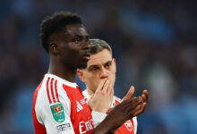 Πλήγμα-για-την-Άρσεναλ:-Χωρίς-Σάκα-στο-πρώτο-παιχνίδι-με-τη-Σπόρτινγκ-Λισαβόνας