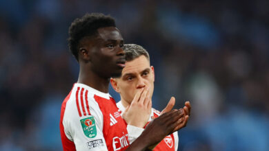 Πλήγμα-για-την-Άρσεναλ:-Χωρίς-Σάκα-στο-πρώτο-παιχνίδι-με-τη-Σπόρτινγκ-Λισαβόνας