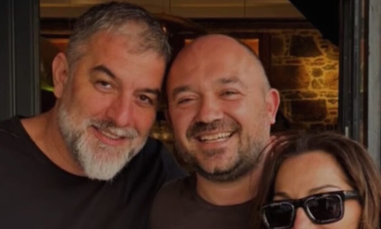 Δέσποινα-Βανδή-και-Βασίλης-Μπισμπίκης-στη-Χαλκίδα,-απόλαυσαν-μεζέδες-σε-γνωστό-ουζερί