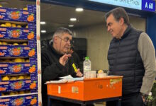 Μαργαρίτης-Σχοινάς:-Πρώτη-έξοδος-ως-υπουργός-Αγροτικής-Ανάπτυξης-στην-Κεντρική-Λαχαναγορά-Θεσσαλονίκης