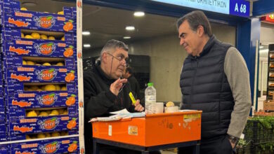 Μαργαρίτης-Σχοινάς:-Πρώτη-έξοδος-ως-υπουργός-Αγροτικής-Ανάπτυξης-στην-Κεντρική-Λαχαναγορά-Θεσσαλονίκης