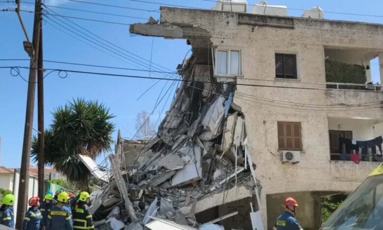 Κύπρος:-Ένας-νεκρός-από-την-κατάρρευση-πολυκατοικίας-και-τουλάχιστον-4-τραυματίες-–-Πληροφορίες-για-έναν-εγκλωβισμένο