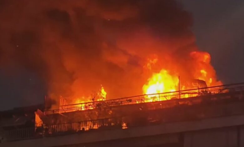 Φωτιά-σε-διαμέρισμα-στη-Νέα-Σμύρνη-–-Μεγάλη-κινητοποίηση-της-Πυροσβεστικής