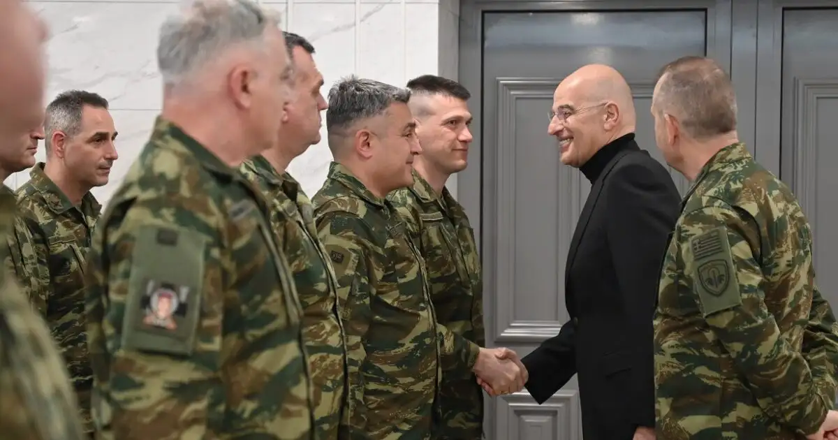 Νίκος-Δένδιας:-Τα-στελέχη-των-Ενόπλων-Δυνάμεων-διαφυλάττουν-την-ακεραιότητα-της-πατρίδας-μας