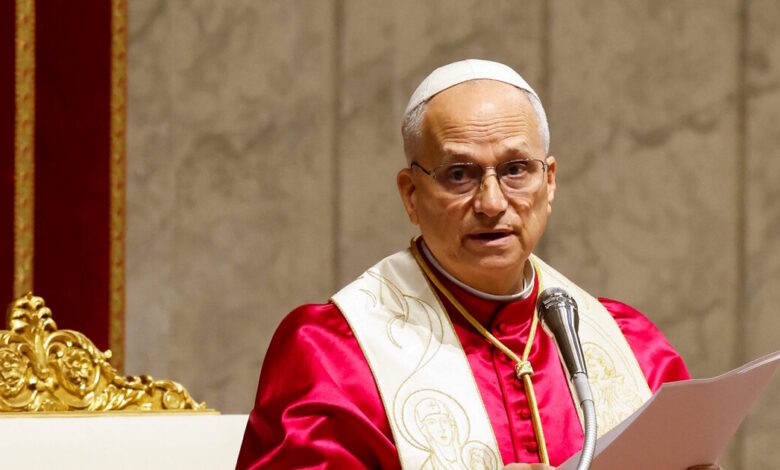 Πάπας-Λέων:-Ισχυρό-μήνυμα-κατά-του-πολέμου-–-«Αρκετά-με-την-ειδωλολατρία-του-εαυτού,-του-χρήματος-και-με-την-επίδειξη-ισχύος»