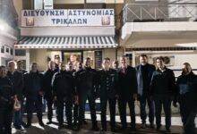 Πασχαλινές-ευχές-στη-Διεύθυνση-Αστυνομίας-Τρικάλων