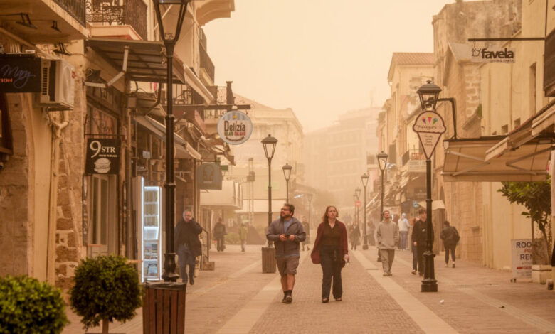 Καιρός-–-Τσατραφύλλιας:-Με-αφρικανική-σκόνη-και-λασποβροχές-η-επιστροφή-των-εκδρομέων-του-Πάσχα-–-Στους-25-βαθμούς-η-θερμοκρασία