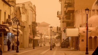 Καιρός-αύριο:-Αφρικανική-σκόνη-και-λασποβροχές-στα-δυτικά-και-νότια 