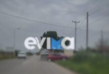 Τροχαίο-στην-Εύβοια:-Αυτοκίνητο-έπεσε-πάνω-σε-μάντρα-και-σε-δέντρο