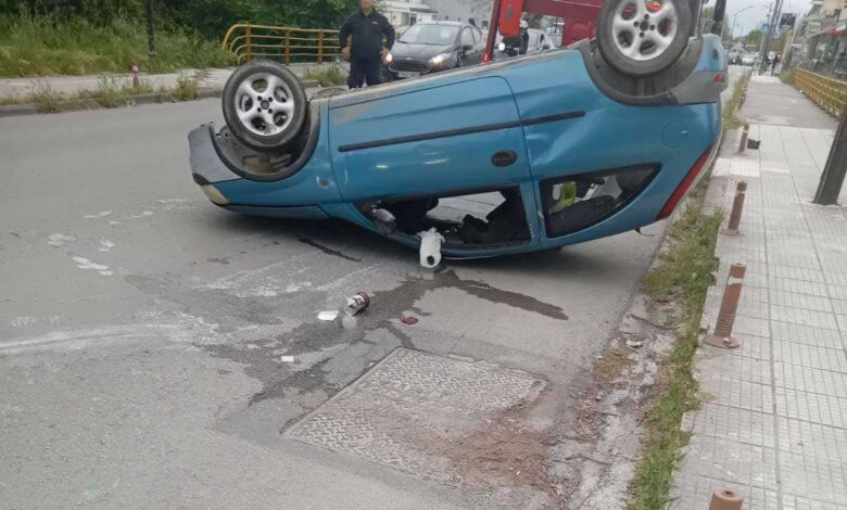 Σφοδρή-σύγκρουση-και-ανατροπή-στον-Ματσόπουλο