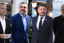 Δούκας,-Τσίπρας,-Χαρδαλιάς-και-Μώραλης-μαζί-στην-παρουσίαση-βιβλίου-για-τον-Μπουτάρη