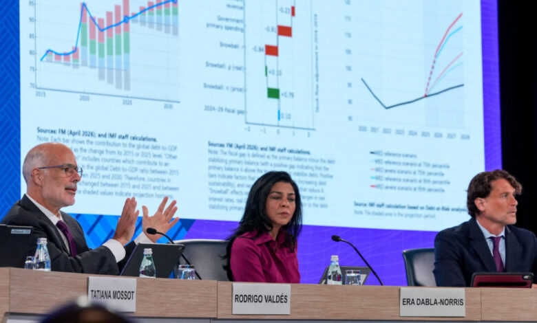 ΔΝΤ:-Το-χρέος-αποκλιμακώνεται-στην-Ελλάδα-ενώ-διεθνώς-αυξάνεται