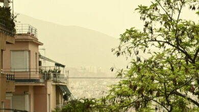 Καιρός-σήμερα:-Η-αφρικανική-σκόνη-φέρνει-λασποβροχές-στα-νοτιοανατολικά