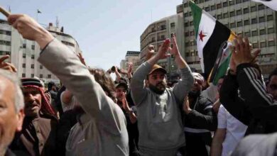 Διαδήλωση-κατά-της-ακρίβειας-στη-Δαμασκό