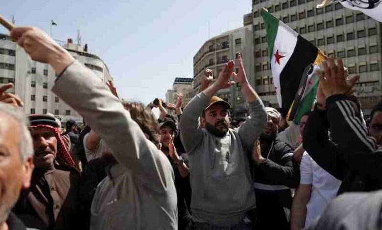 Διαδήλωση-κατά-της-ακρίβειας-στη-Δαμασκό