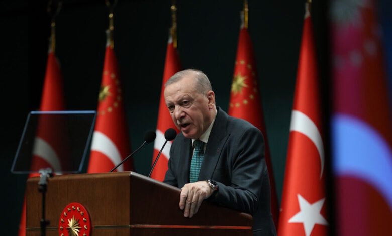 Ερντογάν:-«Απορρίπτουμε-μονομερείς-ενέργειες-σε-Αιγαίο-και-Ανατολική-Μεσόγειο-που-επιδιώκουν-να-αποκλείσουν-την-Τουρκία»