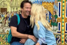 Ελένη-Μενεγάκη:-Νέες-φωτογραφίες-από-την-Ισπανία-με-τον-Μάκη-Παντζόπουλο-και-την-κόρη-τους