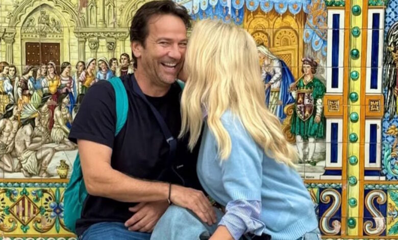 Ελένη-Μενεγάκη:-Νέες-φωτογραφίες-από-την-Ισπανία-με-τον-Μάκη-Παντζόπουλο-και-την-κόρη-τους