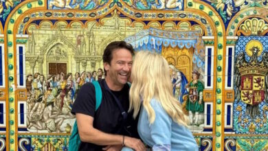 Ελένη-Μενεγάκη-–-Μάκης-Παντζόπουλος:-Οι-φωτογραφίες-από-το-ταξίδι-στην-Βαρκελώνη-με-την-κόρη-τους,-Μαρίνα