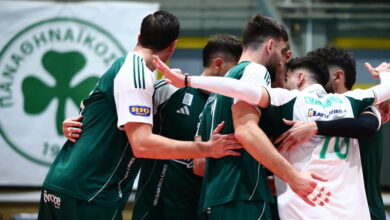 Παναθηναϊκός-–-ΠΑΟΚ-3-1:-Άνετη-νίκη-και-πρώτο-«πράσινο»-βήμα-τίτλου-στη-volley-league