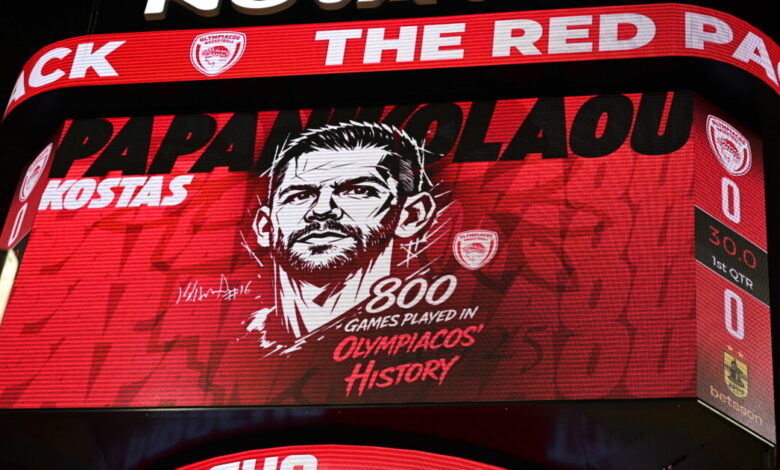 Ο-Κώστας-Παπανικολάου-έφθασε-τις-800-συμμετοχές-με-τη-φανέλα-του-Ολυμπιακού