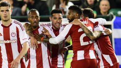 Παναθηναϊκός-–-Ολυμπιακός:-Το-τραγικό-λάθος-του-Γεντβάι-και-τα-γκολ-των-Ζέλσον-Μαρτίνς-και-Ροντινέι-για-το-0-2-στη-Λεωφόρο