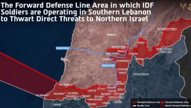 Ο-ισραηλινός-στρατός-δημοσιεύει-χάρτη-με-την-περιοχή-που-έχει-υπό-τον-έλεγχό-του-στον-νότιο-Λίβανο