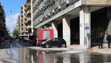 Αχαρνών:-Συνεχίζεται-η-άντληση-υδάτων-–-Σταδιακά-επανέρχεται-το-ρεύμα