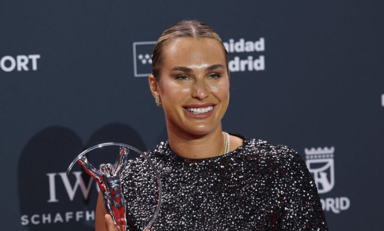 laureus-world-sports-awards:-Αρίνα-Σαμπαλένκα-και-Κάρλος-Αλκαράθ-πήρα-τα-«Όσκαρ»-του-αθλητισμού